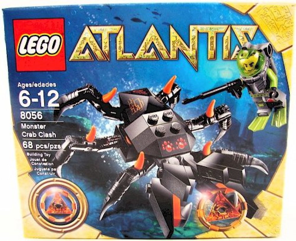 Lego Atlantis Monster Crab Clash 8056, Building Sets - Amazon Canada
